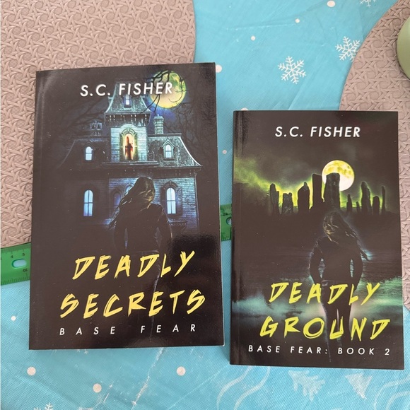 S.C. Fisher 'Deadly Secrets' and 'Deadly Ground' Books - Picture 1 of 2